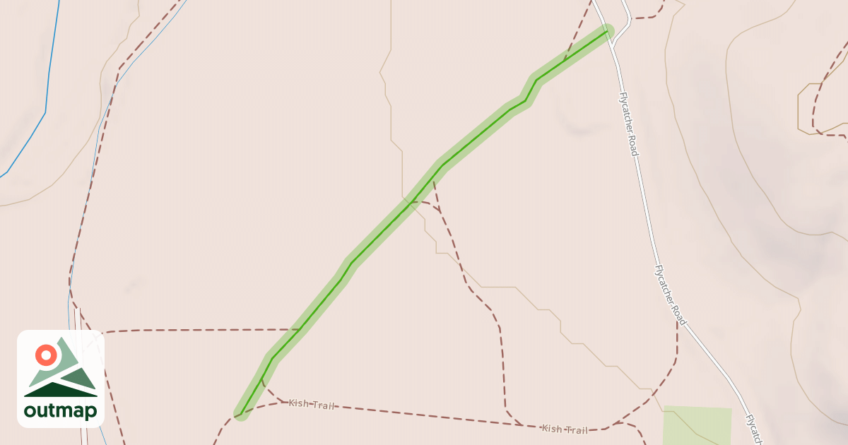 Map of Kish Trail