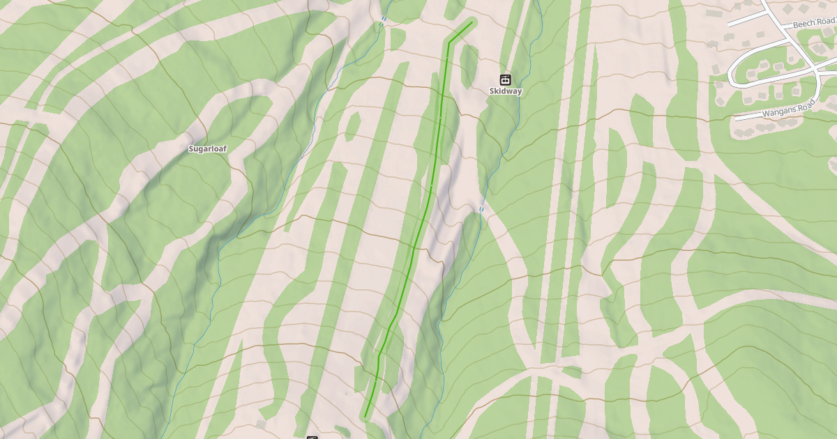 Map preview of Lower Winter's Way