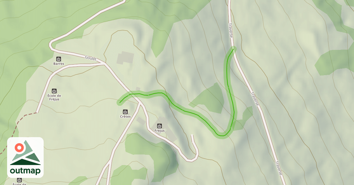 Map of Lacets