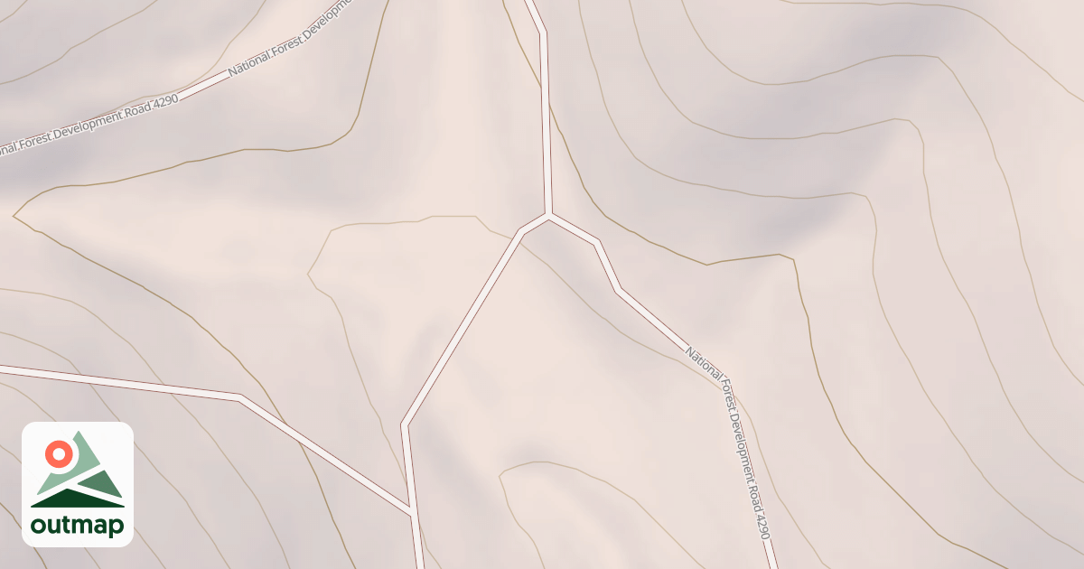 Map of USFS Motor Vehicle Use Map Roads {609203A4-78C3-44C7-B5C0-9A521A64BDC5}