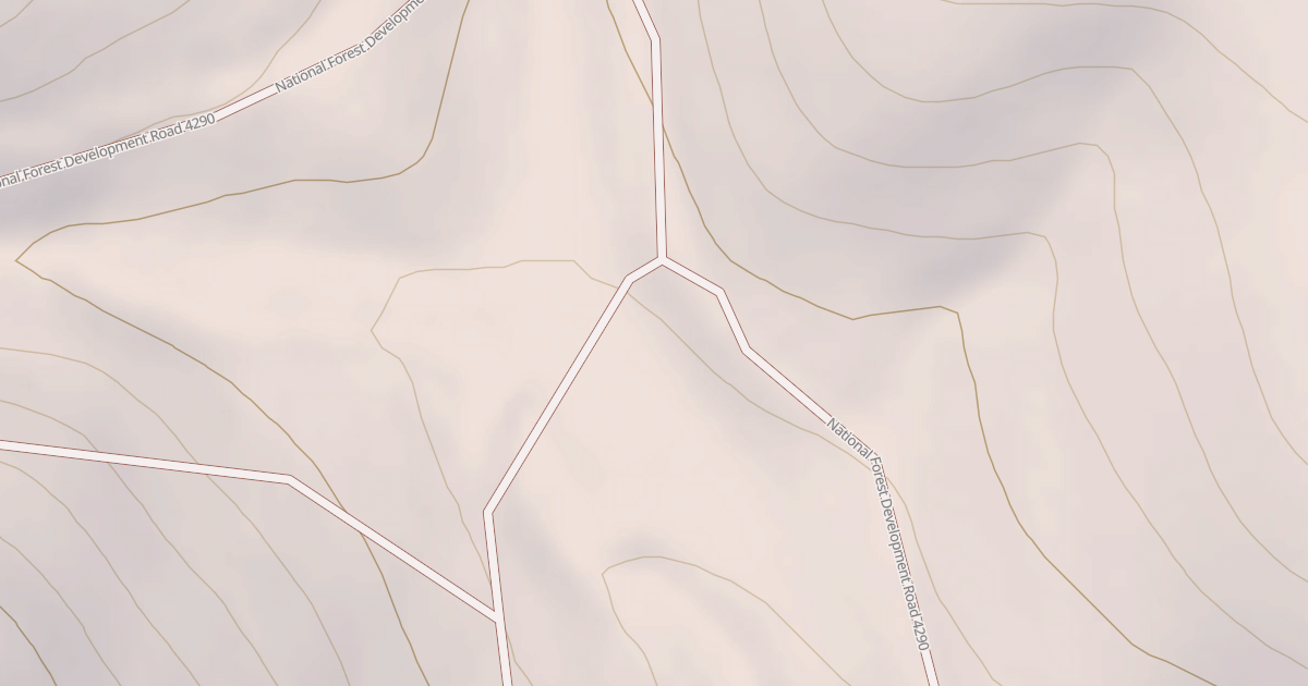 Map preview of USFS Motor Vehicle Use Map Roads {609203A4-78C3-44C7-B5C0-9A521A64BDC5}