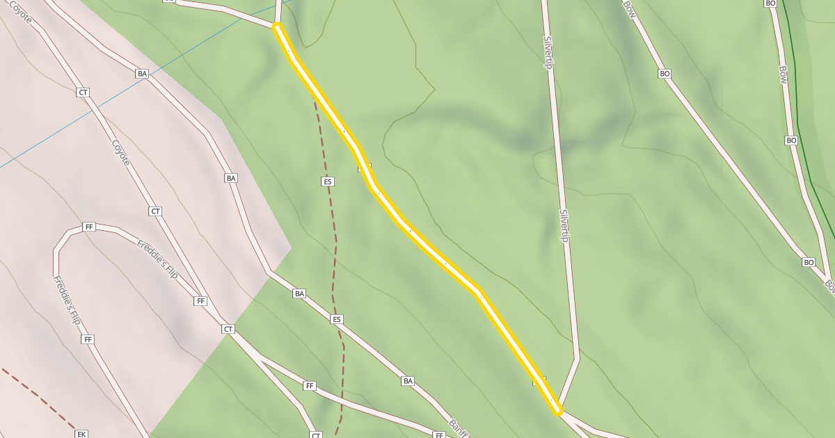 Map preview of Banff