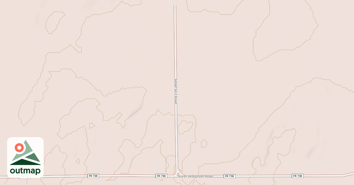 Map of MILLER M-3