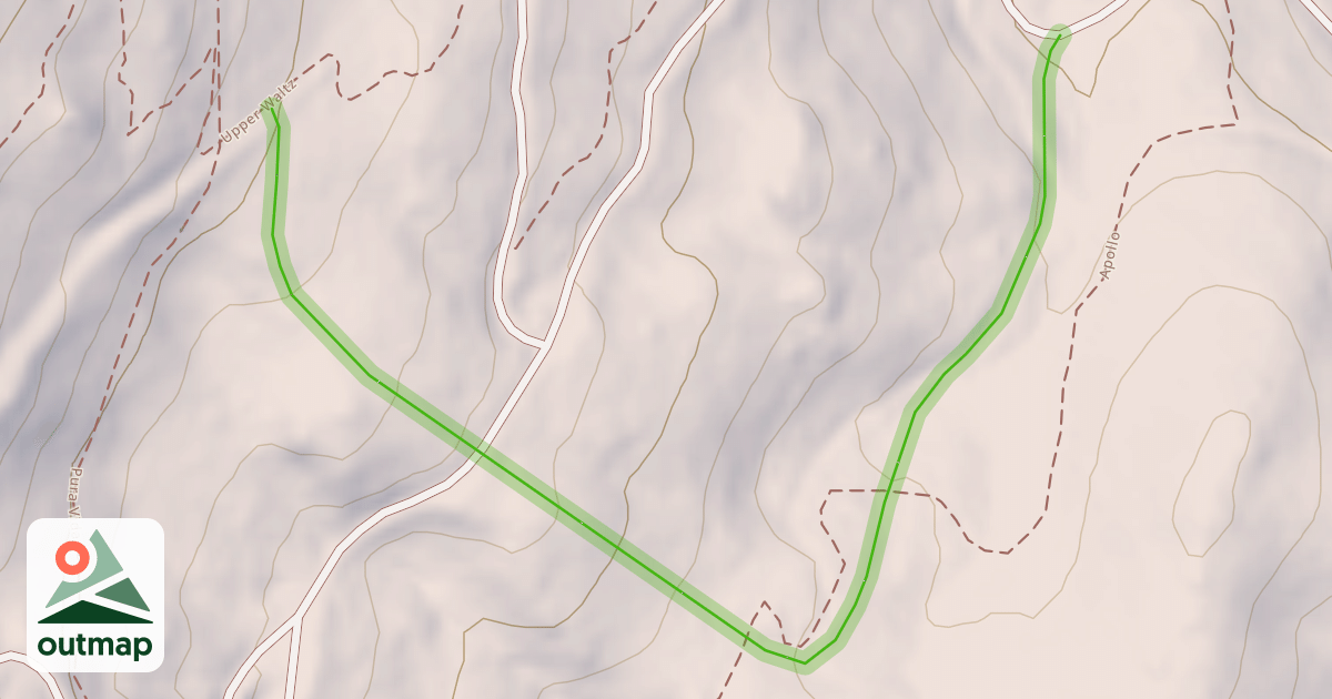 Map of Tula Tracks