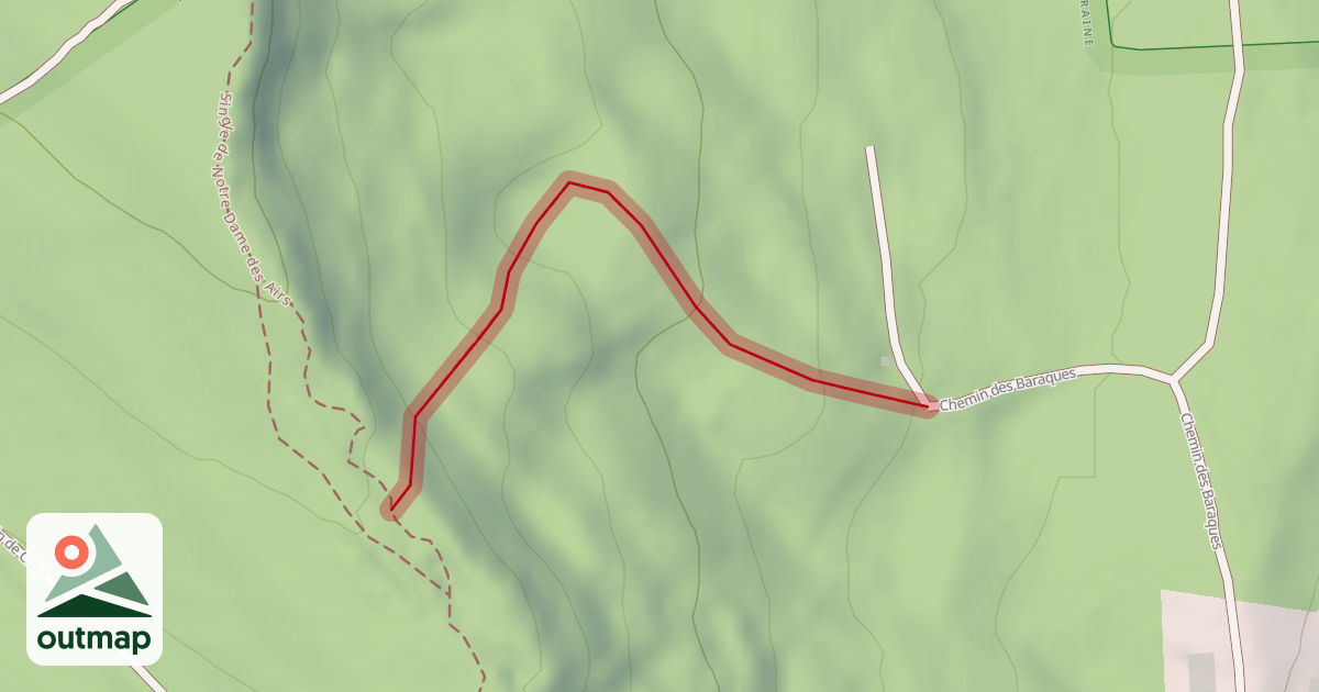 Map of Single de la Fontaine aux Tocs