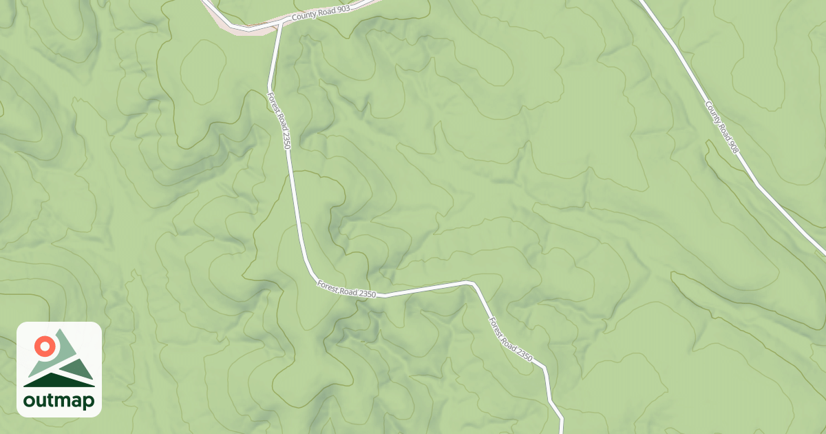 Map of NORTH STRICKLIN