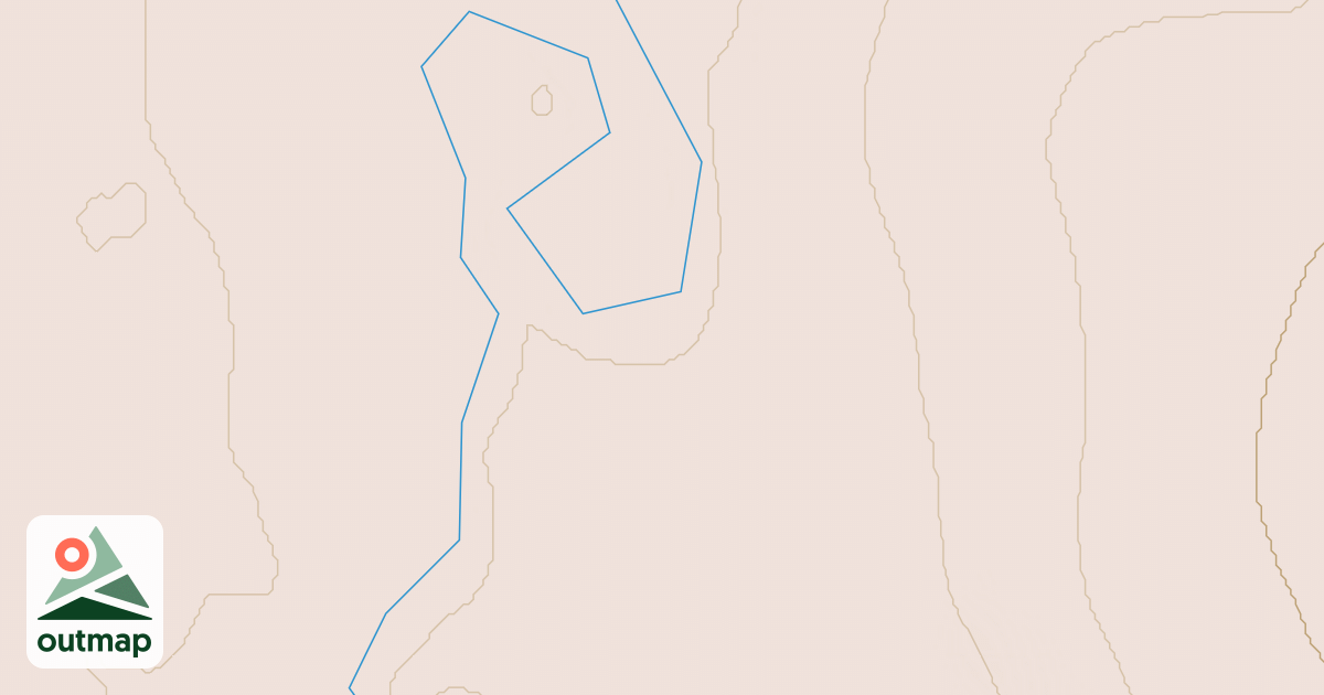 Map of Mosquito Flats Access Trail