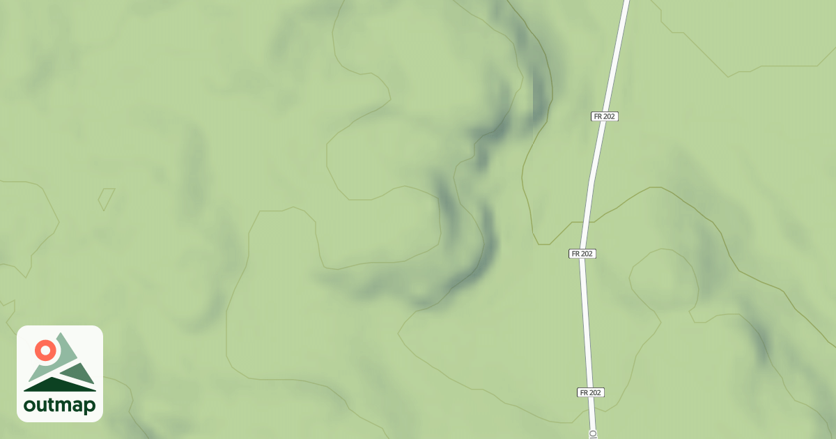 Map of FR 202H