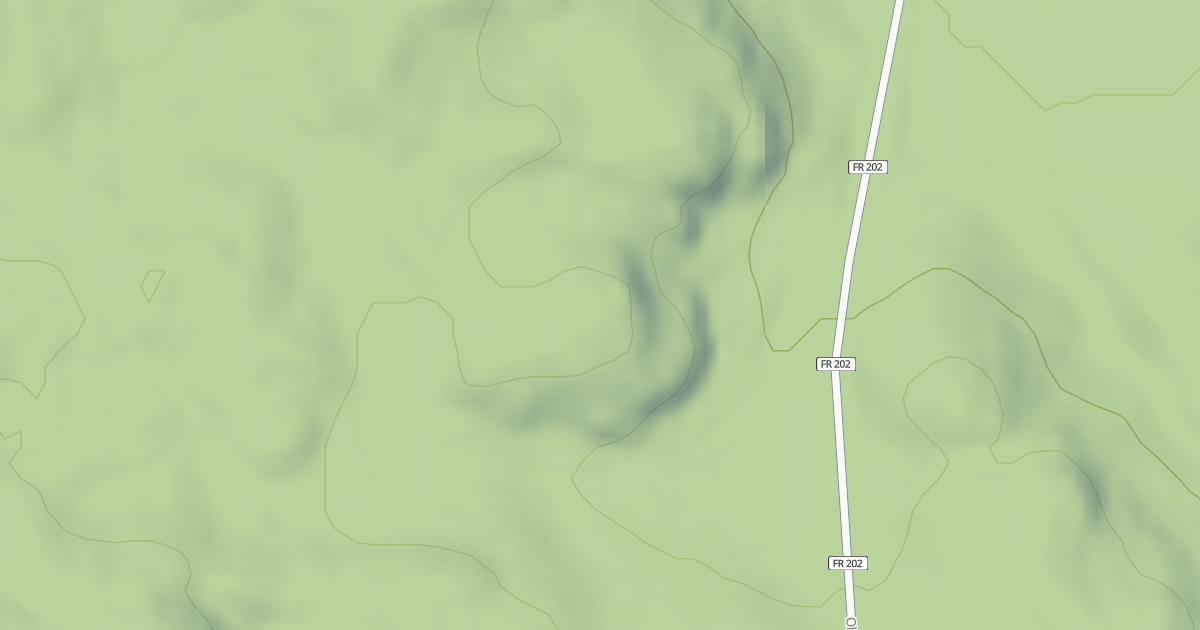 Map preview of FR 202H