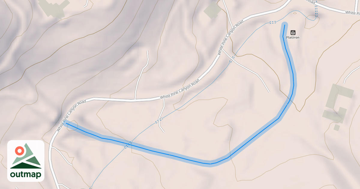 Map of Bugle Ridge Bypass