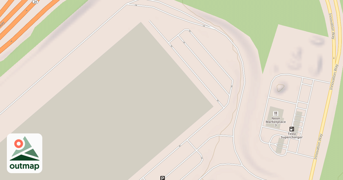 Map of Mother's Brook Path