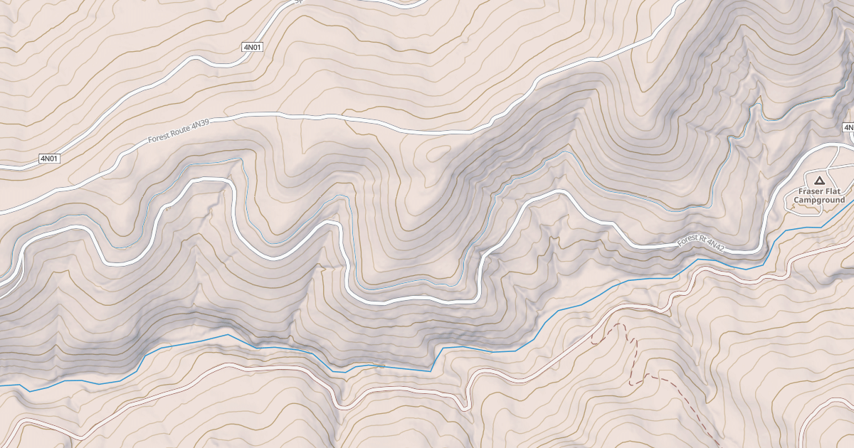 Map preview of FRASER FLAT