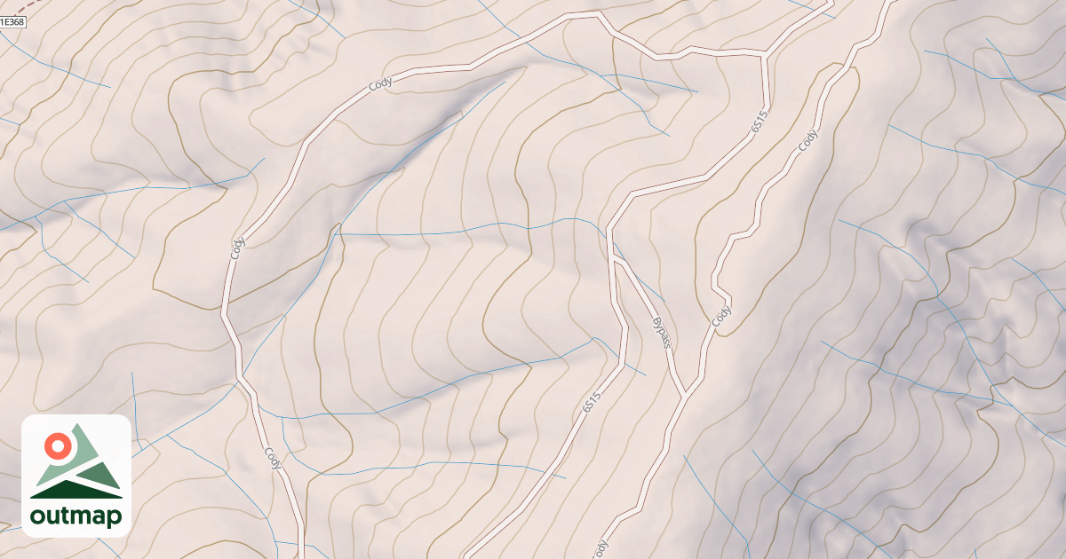 Map of Cody W