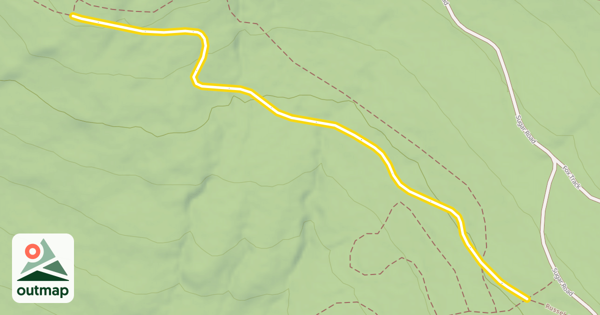 Map of Russel Knoll Track