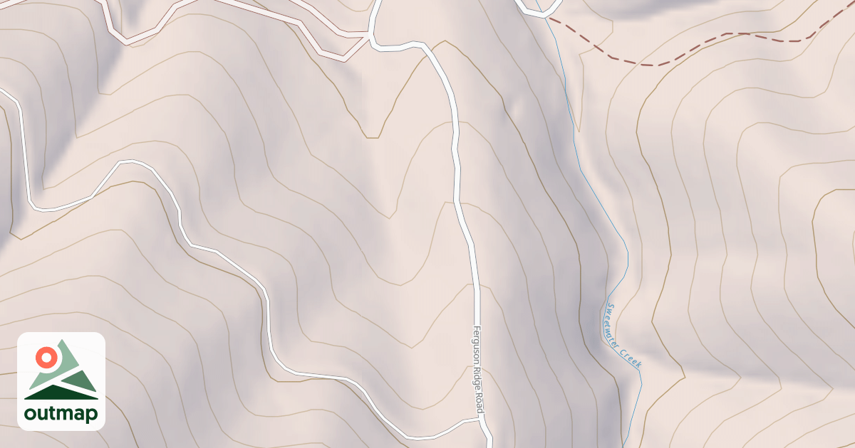 Map of FERGUSON RIDGE T3