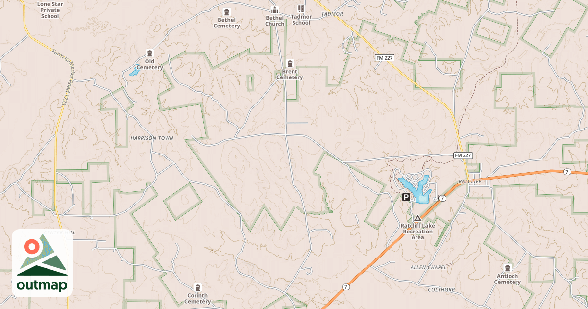 Map of TADMOR