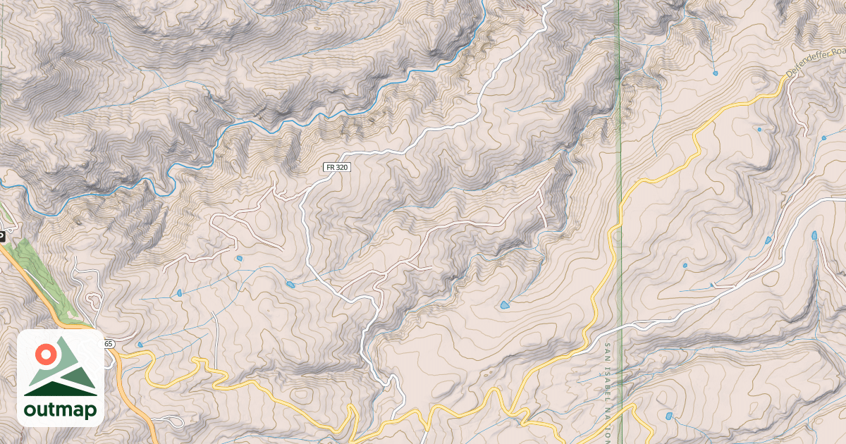 Map of SAN CARLOS