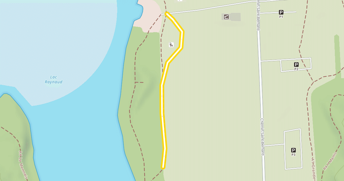 Map preview of A4 La Mennais