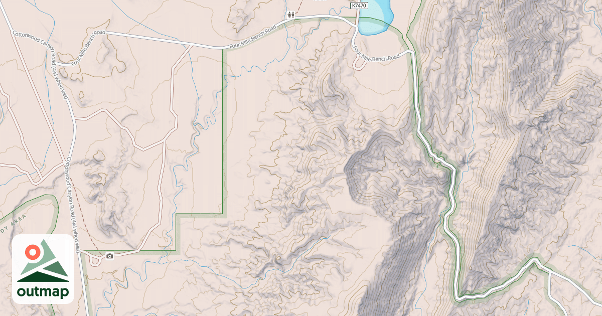 Map of BLM National GTLF Public Motorized Roads 21864106-f103-4093-bc10-96da2c867f83