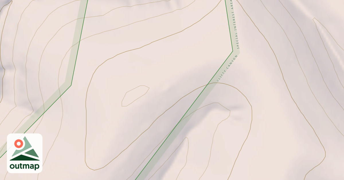 Map of USFS Motor Vehicle Use Map Roads {577B0A35-BFB3-49E3-AD21-3480381204D5}