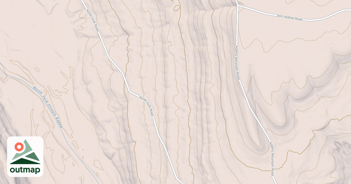 Map of USFS Motor Vehicle Use Map Roads {C0257BE2-528C-4E58-BC73-34267C00252A}