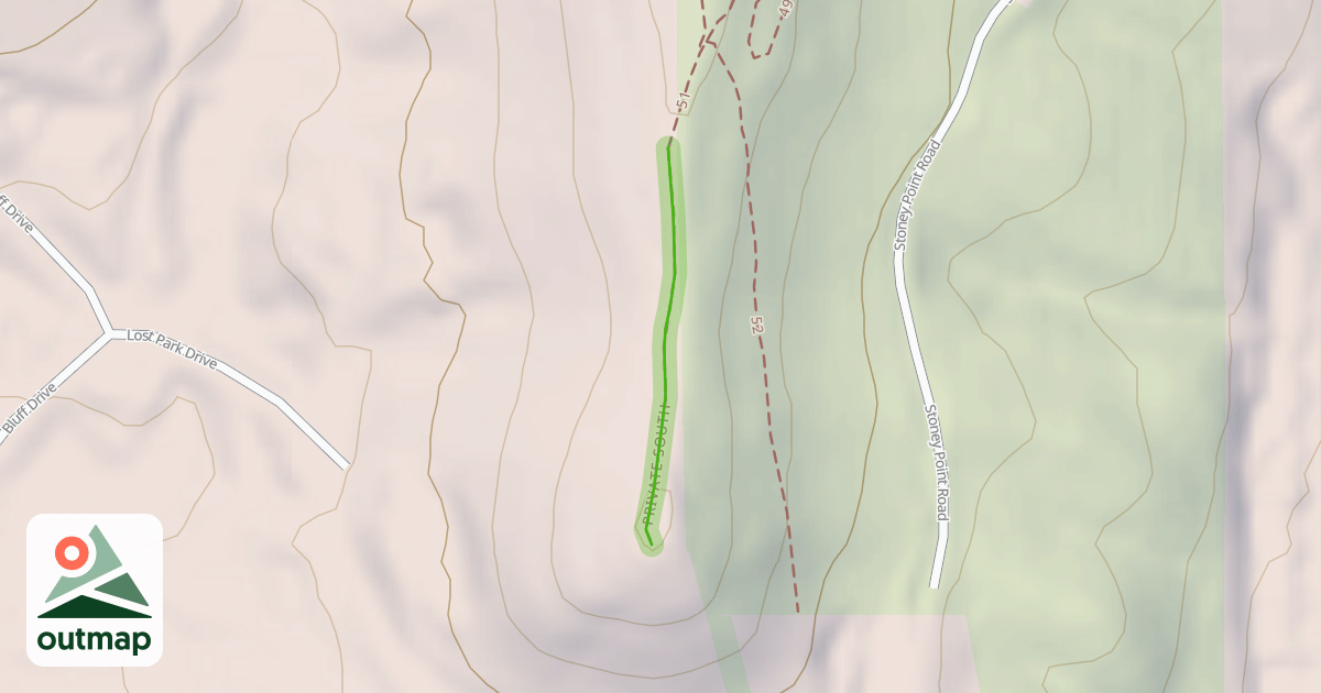 Map of PRIVATE SOUTH