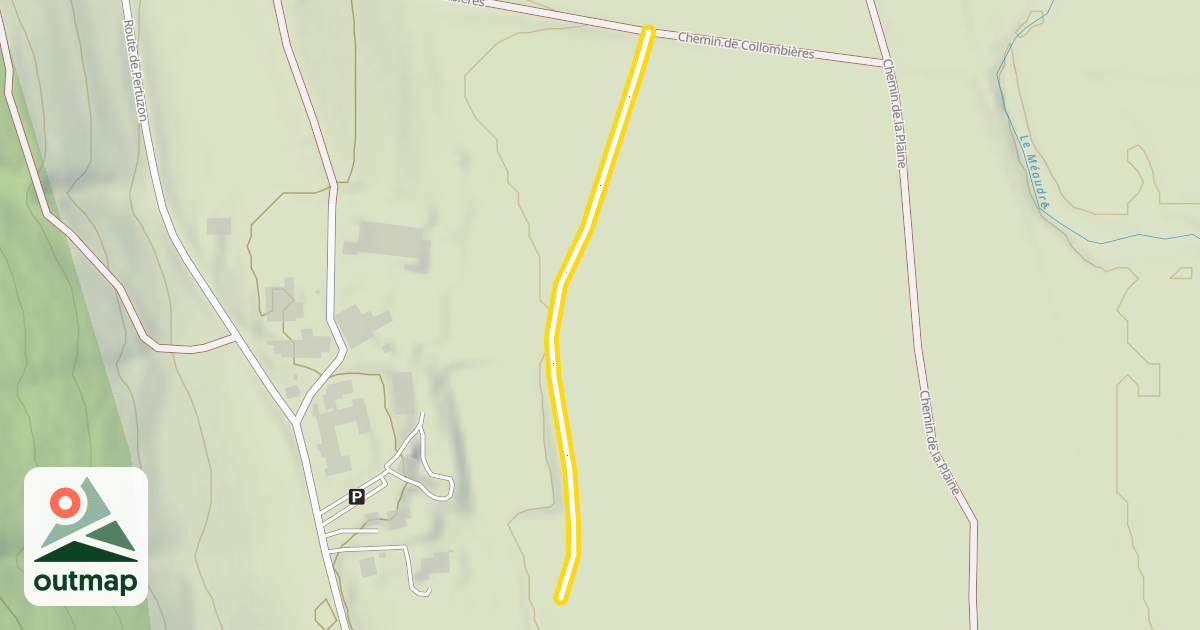 Map of Prairie de Cochat