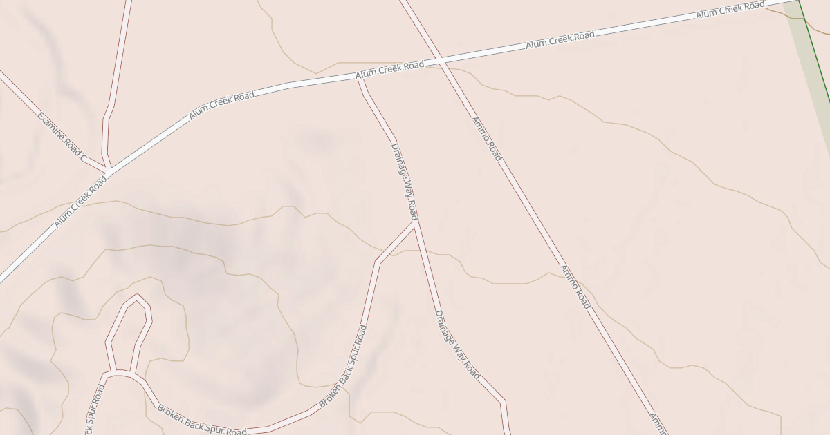 Map preview of DRAINAGE WAY ROAD