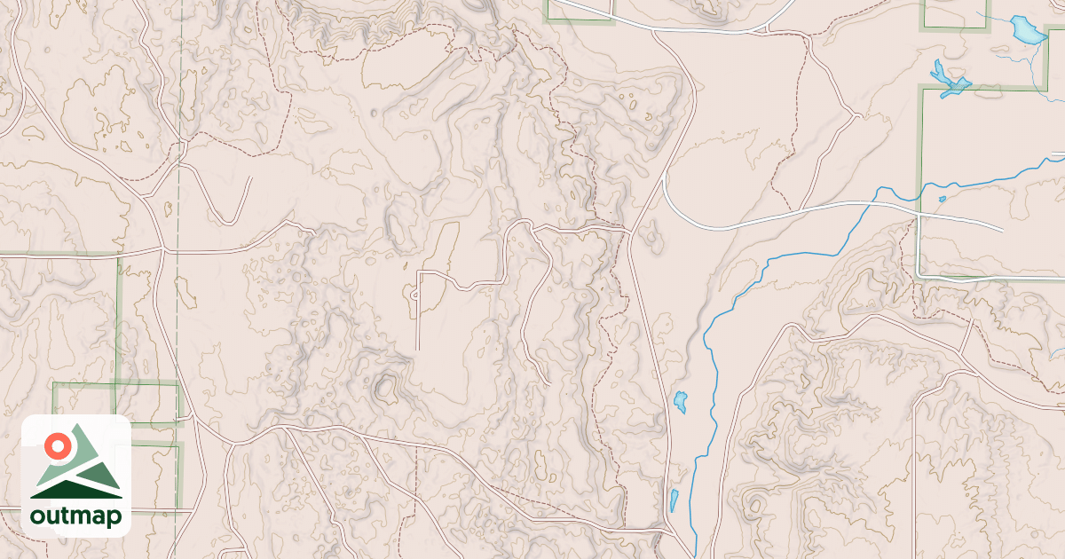 Map of Tomahawk Motorcycle Trail C Loop