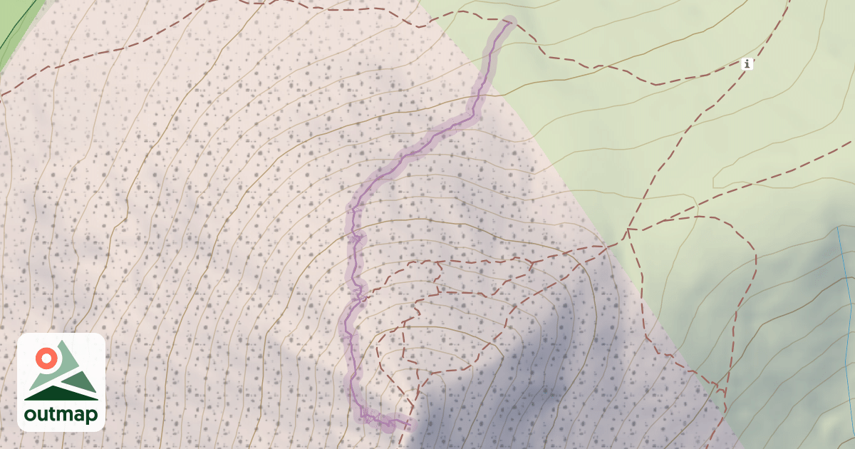 Map of Chemin face Ouest