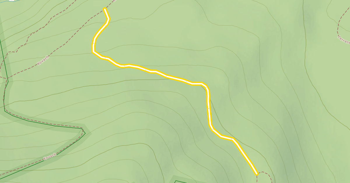 Map preview of Aspen Trail