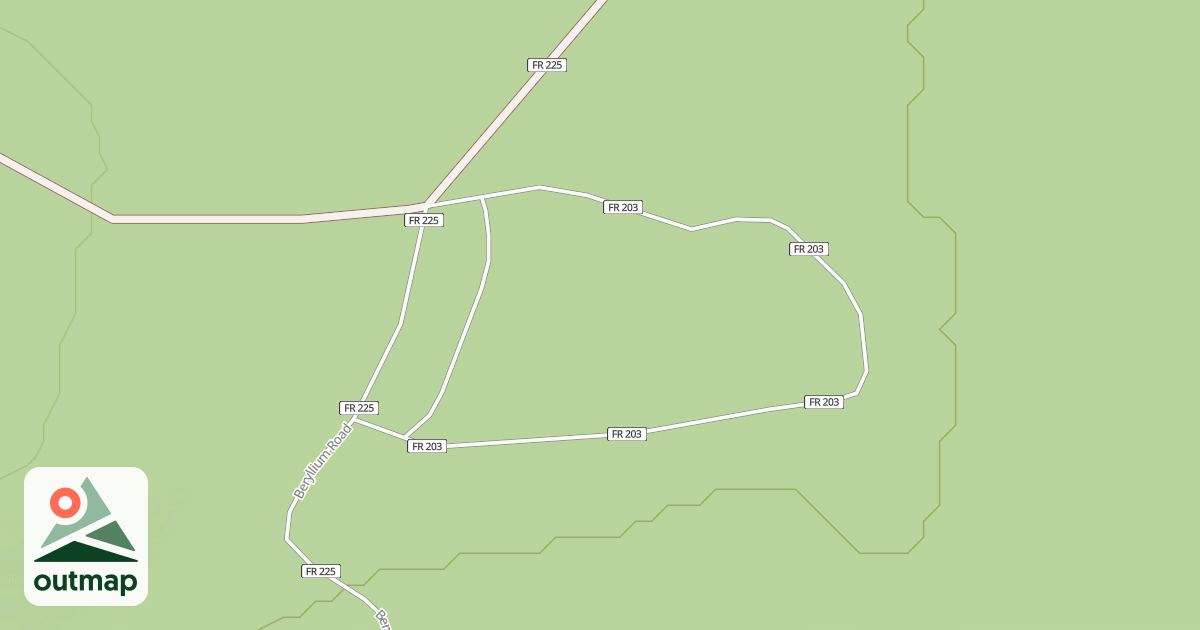 Map of ROUND MOUNTAIN CG