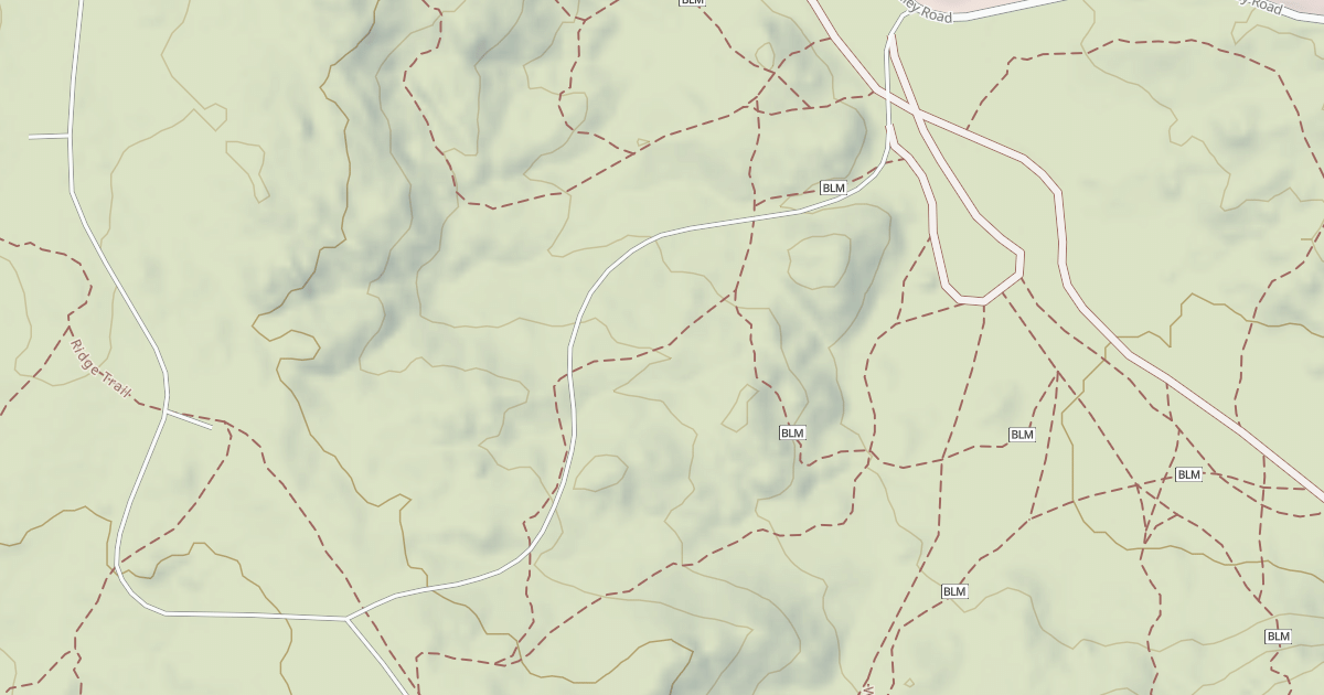 Map preview of BLM National GTLF Public Motorized Trails 8c0b9c2d-d9f4-4b20-9e09-87859b4ea195
