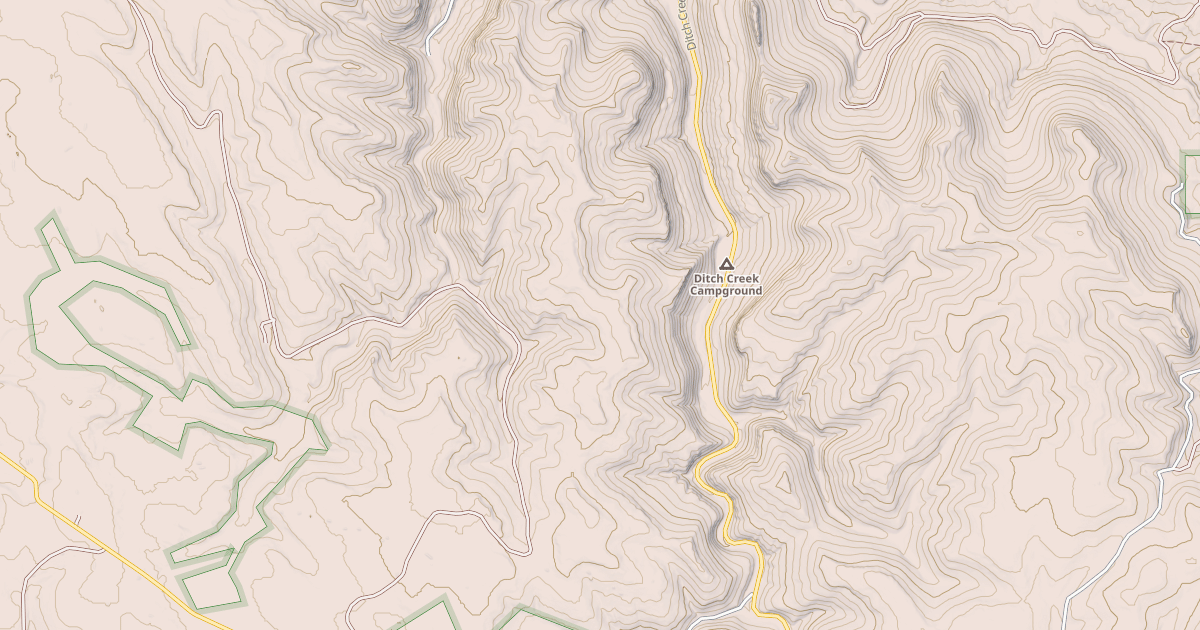 Map preview of Ditch Creek 19