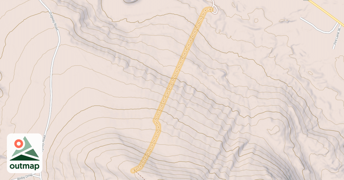 Map of Uphill Route