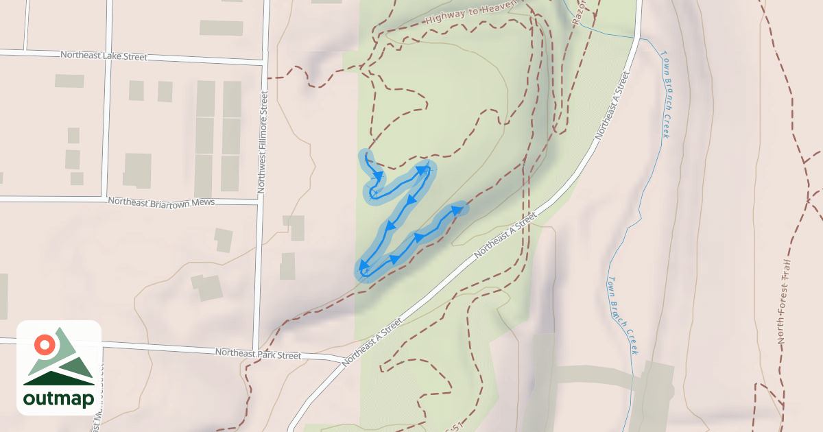 Map of Boo Boo