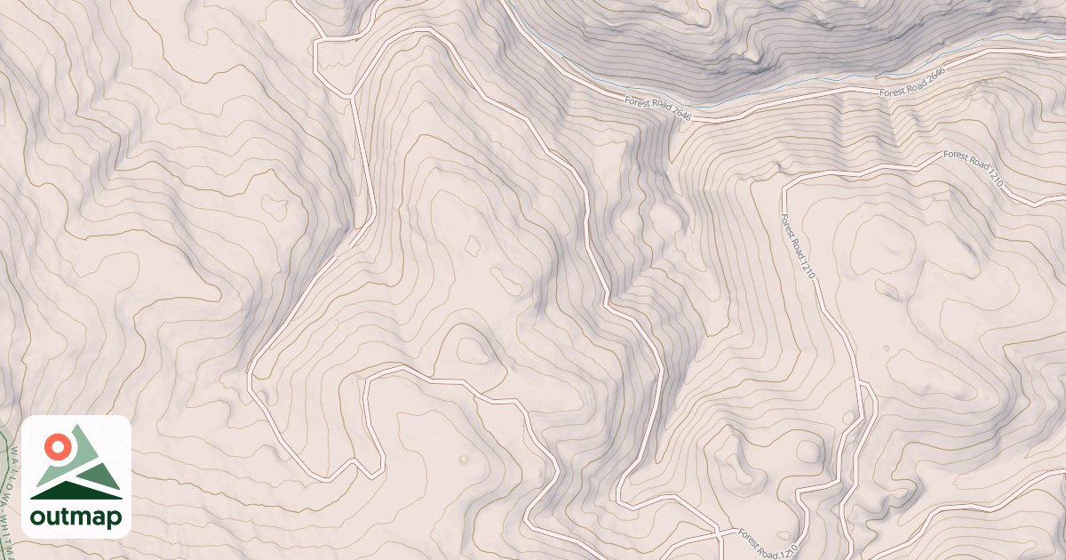 Map of 650 Road Snowmobile