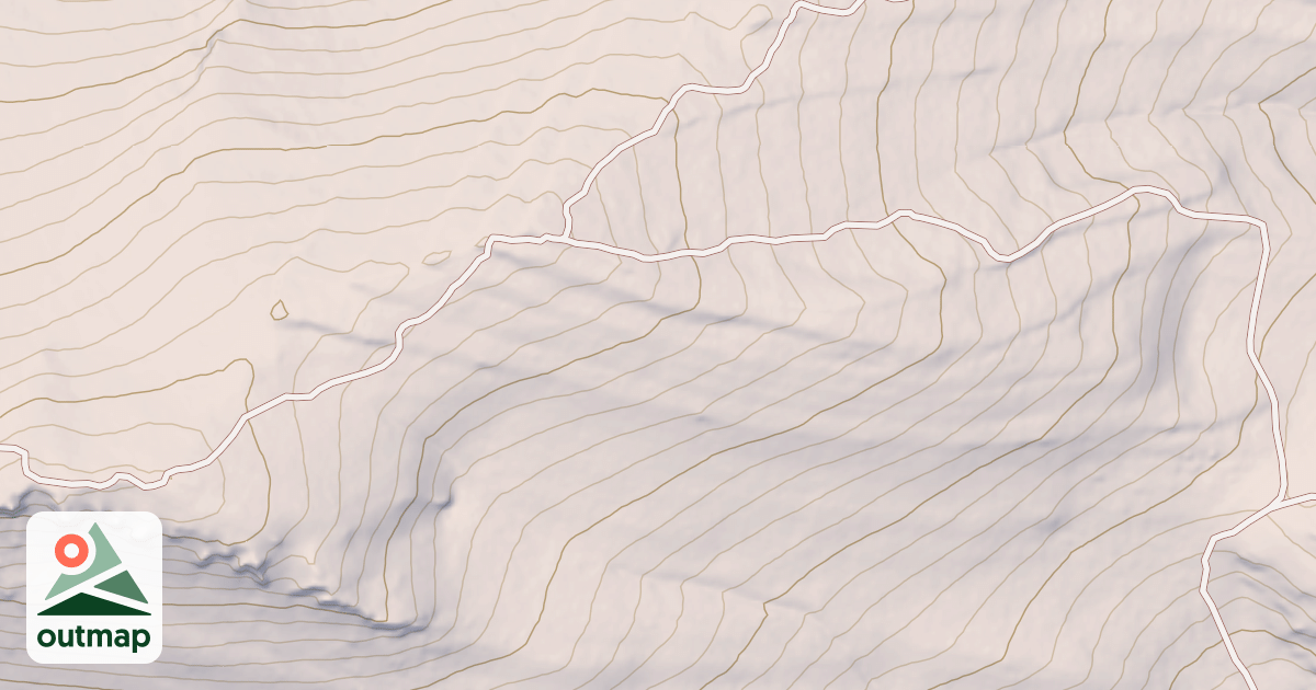 Map of FAIRFIELD PEAK