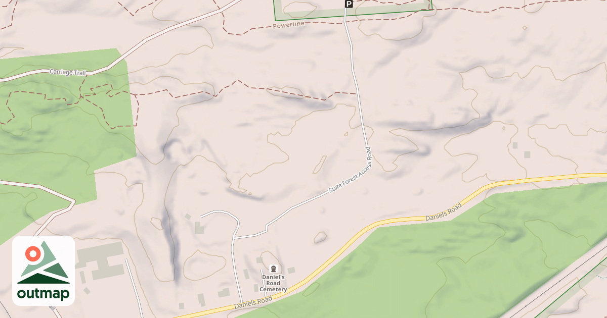 Map of Row - Access Road