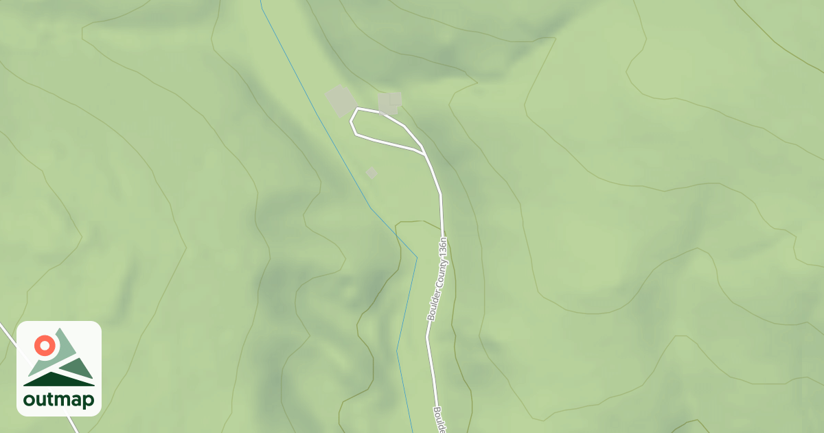Map of BOULDER COUNTY 136N