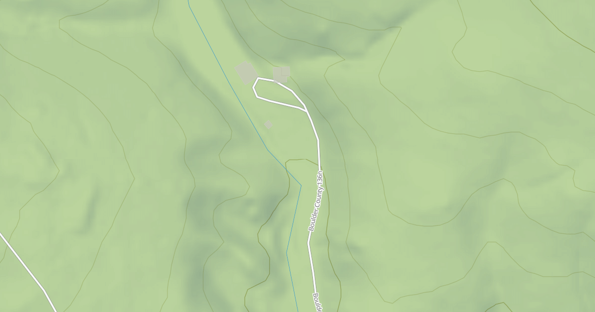 Map preview of BOULDER COUNTY 136N