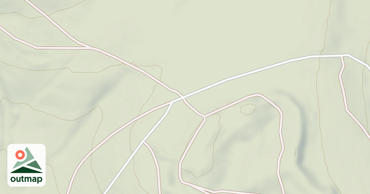 Map of Whiskey Springs Trails