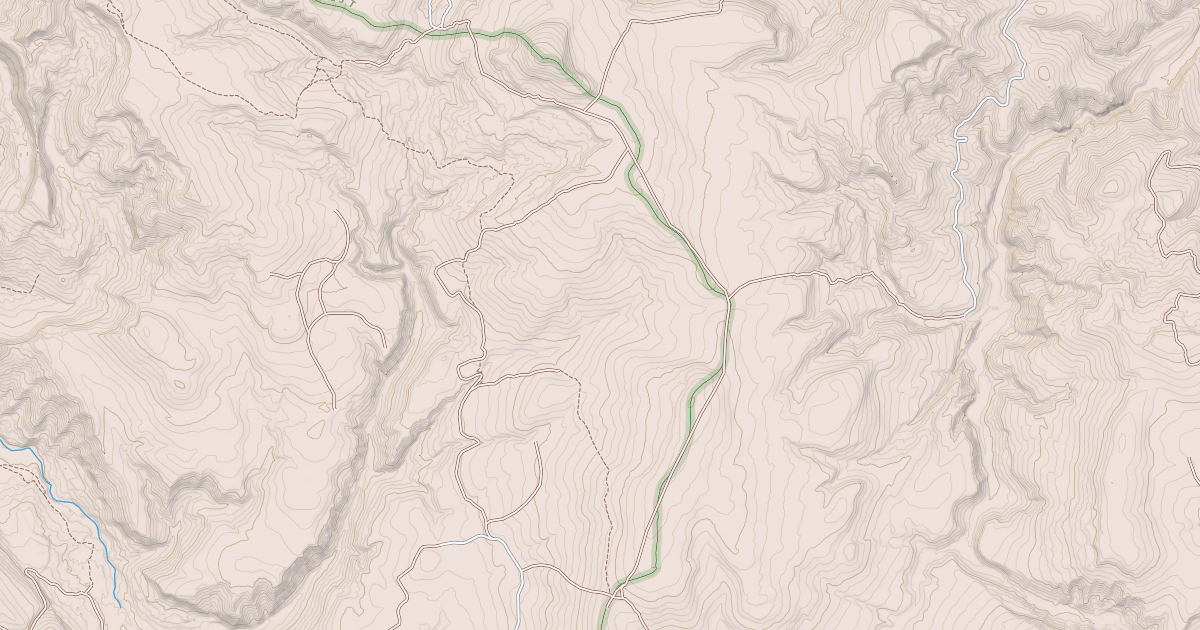 Map preview of FISH LAKE MOUNTAIN 4WD