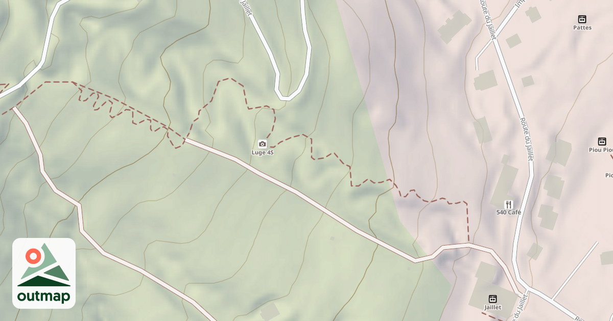 Map of Luge 4S
