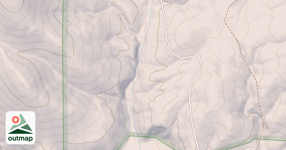 Map of USFS National Forest System Roads {78ACB0C6-5E9E-4725-9D16-EFCEC22F0EAB}
