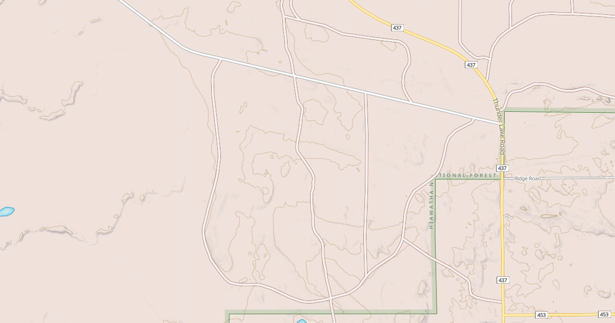 Map preview of CORNELL LAKE