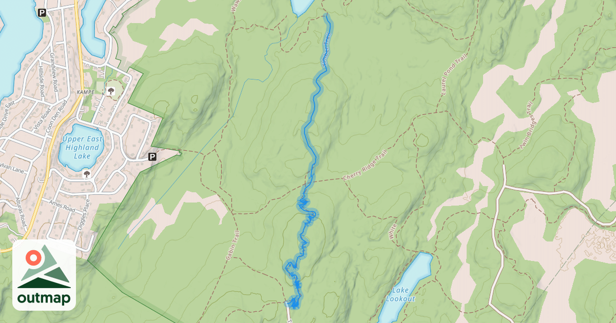 Map of Timber Trail