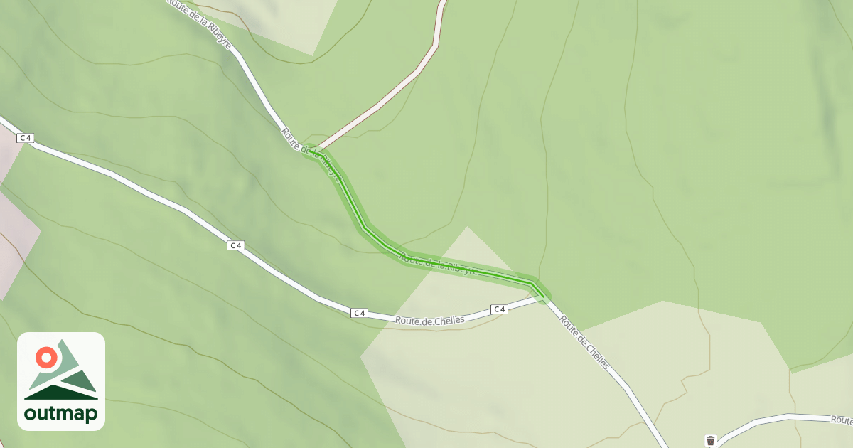 Map of Route de la Ribeyre