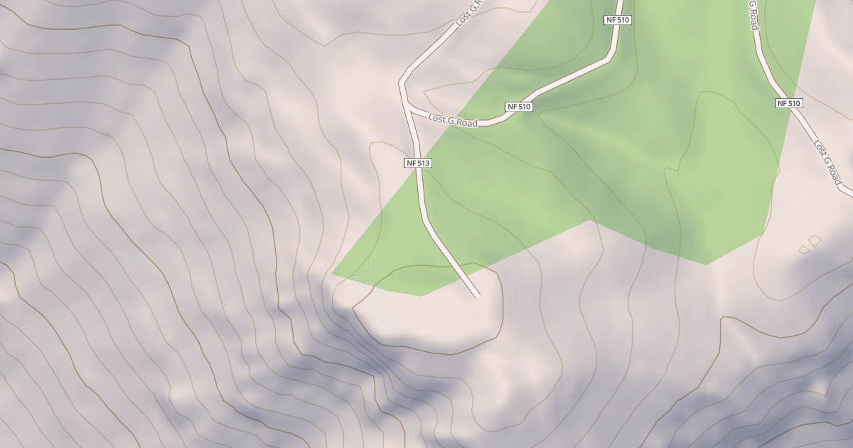 Map preview of LAZY SPUR