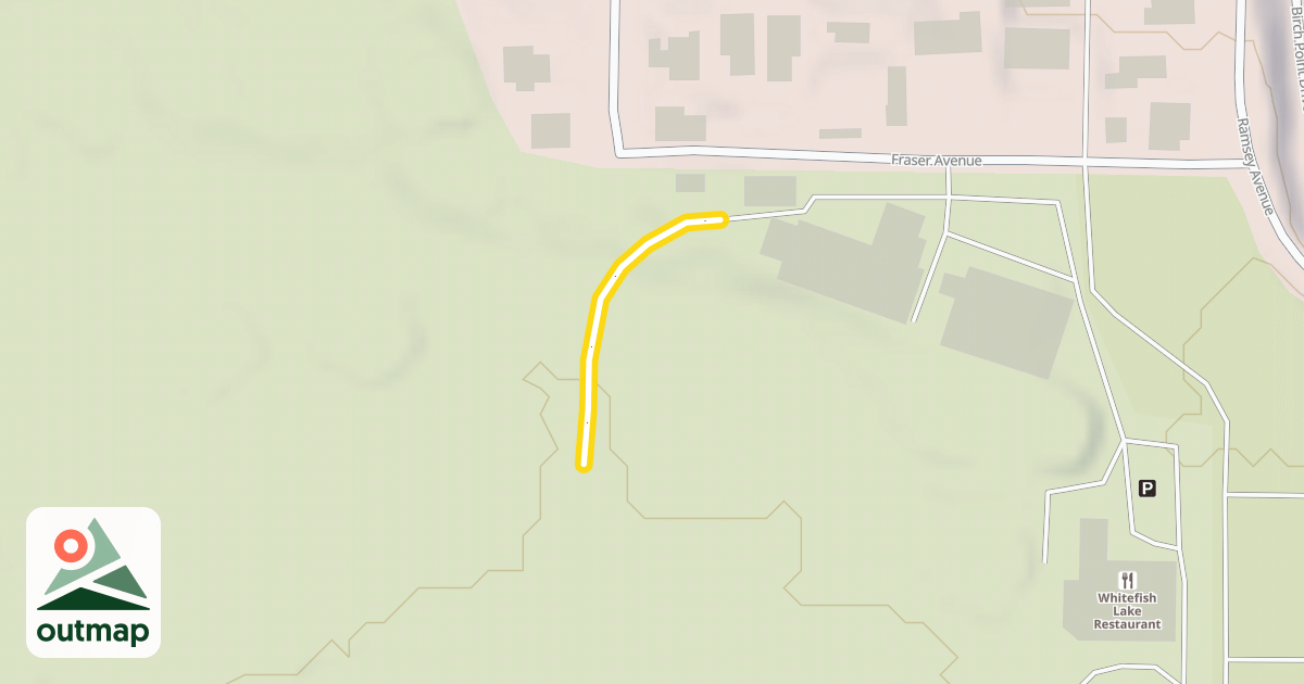 Map of Fraser Ave Connector
